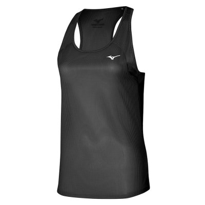 Camiseta sin Manga Mizuno Dryaeroflow Mujer - Negros - Chile M810YWNAUI